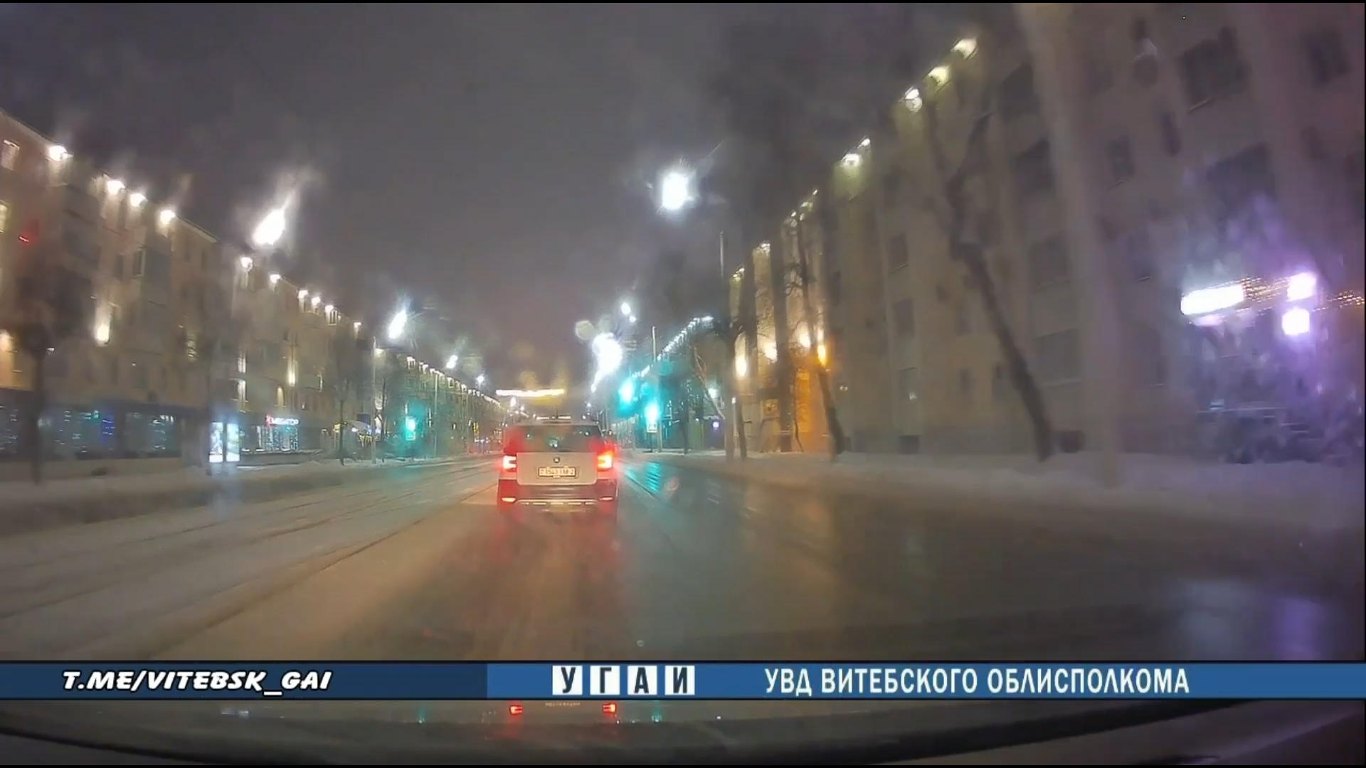 В Витебске задержан пьяный водитель такси