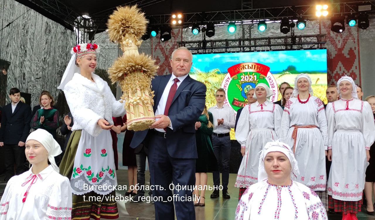 РЕПОРТАЖ: "Дажынкi" в Шумилино