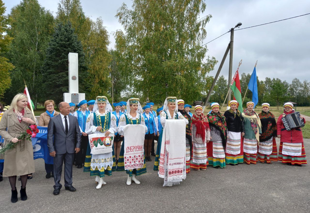 Лиозненский район принял эстафету гражданско-патриотического марафона "Единый"