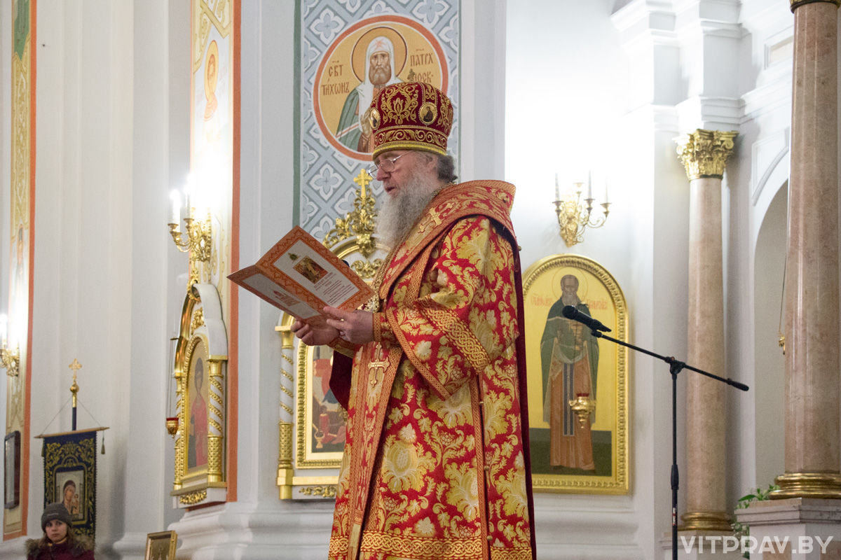Пасхальное приветствие Архиепископа Витебского и Оршанского Дмитрия жителям Витебской области