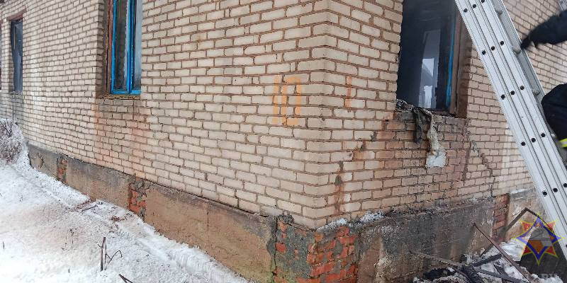 В Лиозненском районе пожар унес жизнь мужчины