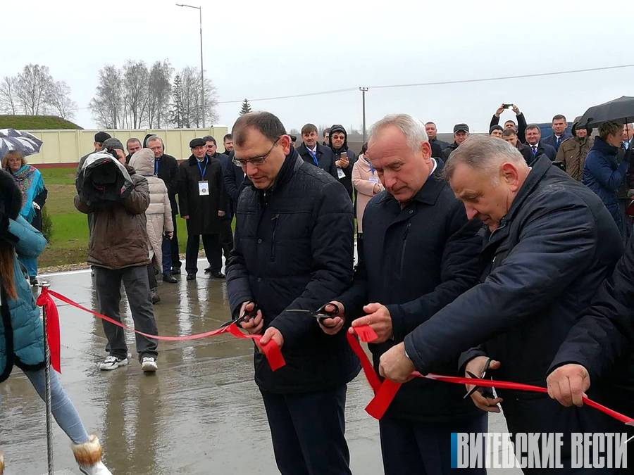 Роботизированная молочнотоварная ферма на 1210 голов открыта в Оршанском районе