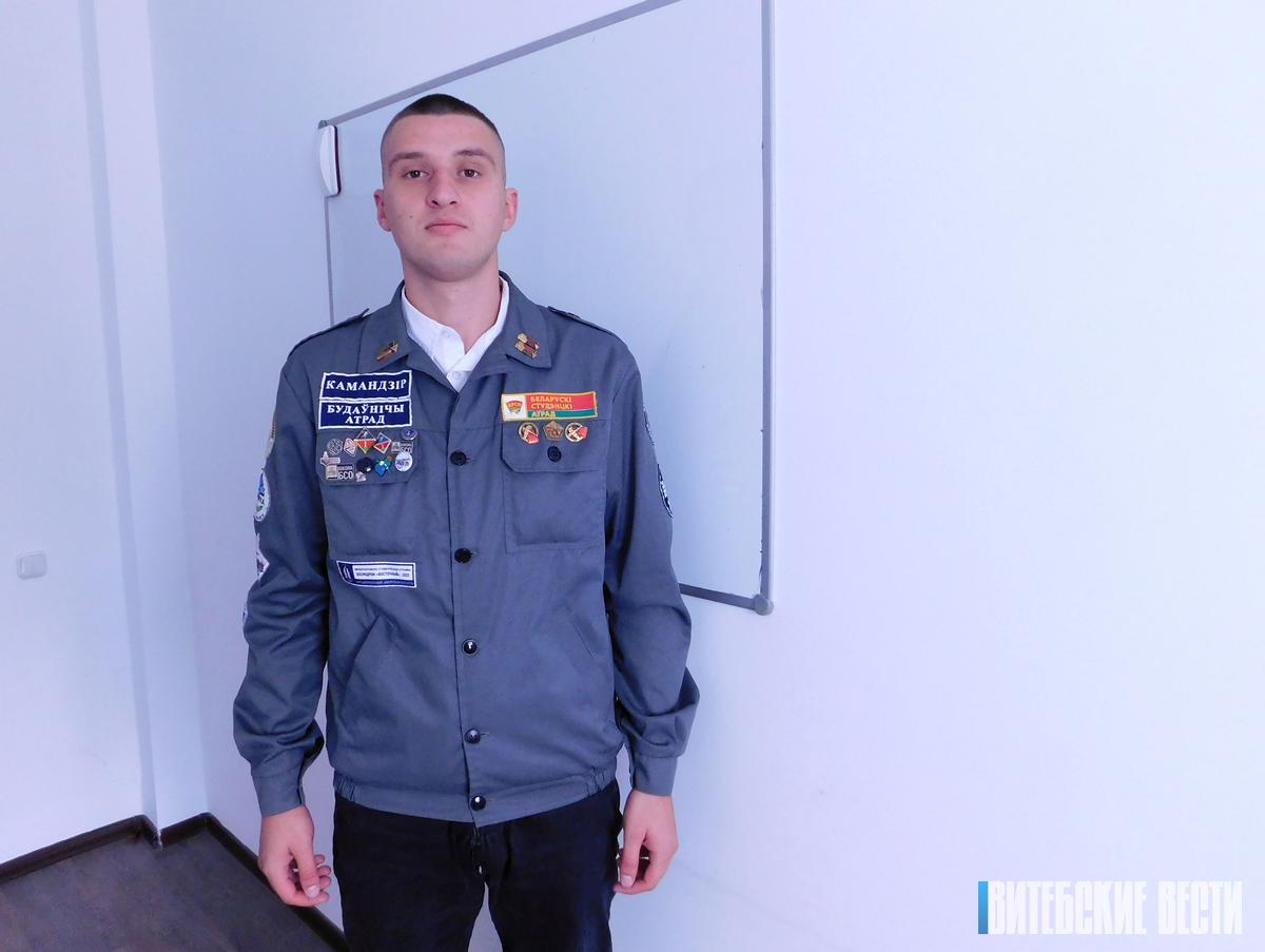 Четверокурсник инженерно-строительного факультета ПГУ Вадим Ложечник удостоен звания «Человек года Новополоцка — 2021» 