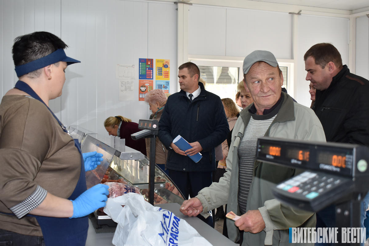 В Браславском районе местная власть помогает предпринимателям открывать новые торговые объекты