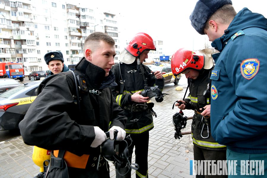 В Витебске прошли соревнования в подъеме на 22-й этаж высотки