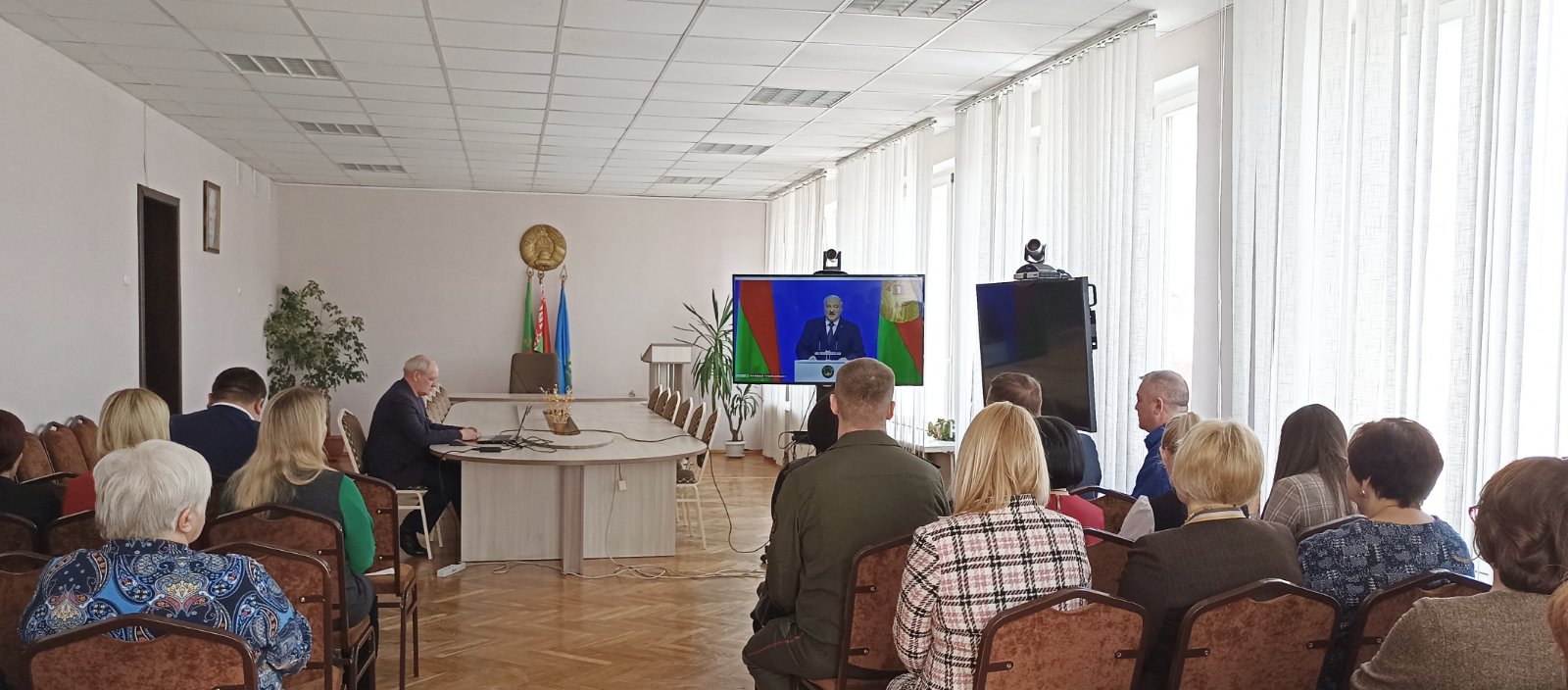 в Шумилинском районе организованы онлайн-трансляции Послания Президента