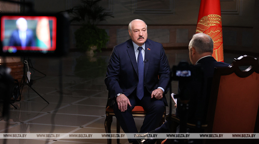 Лукашенко дал интервью крупному западному СМИ