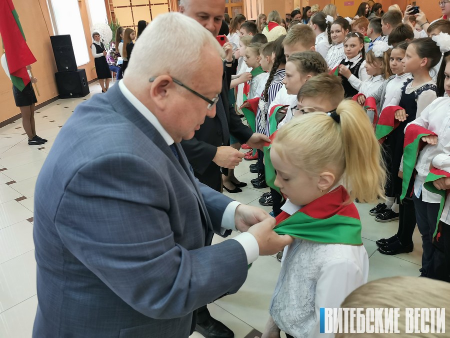 Свыше 140 ребят влились в ряды Белорусской республиканской пионерской организации в Городокском районе