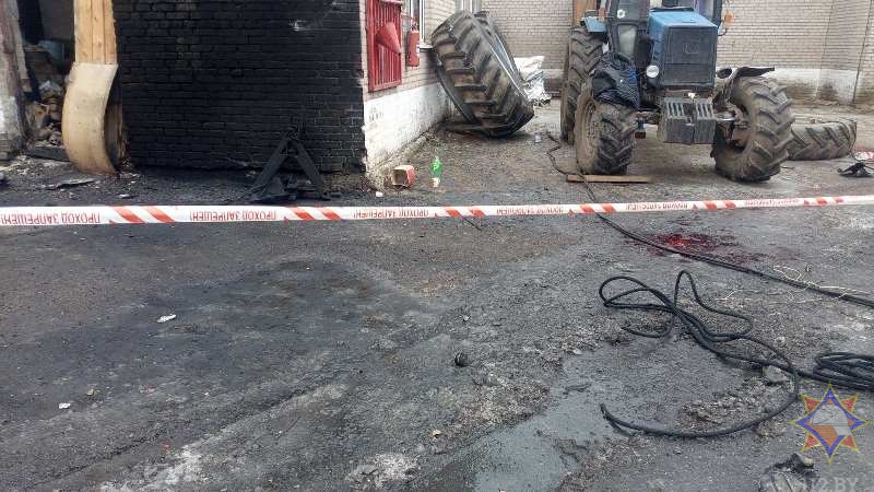 В Витебске двое мужчин пострадали в результате взрыва баллона с газом