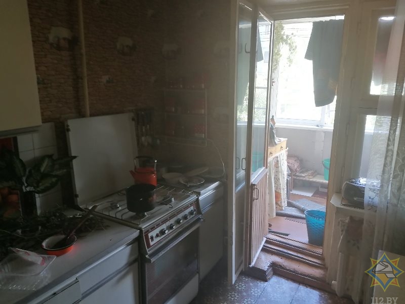 В Витебске оставленная на плите кастрюля стала причиной пожара в квартире пенсионеров