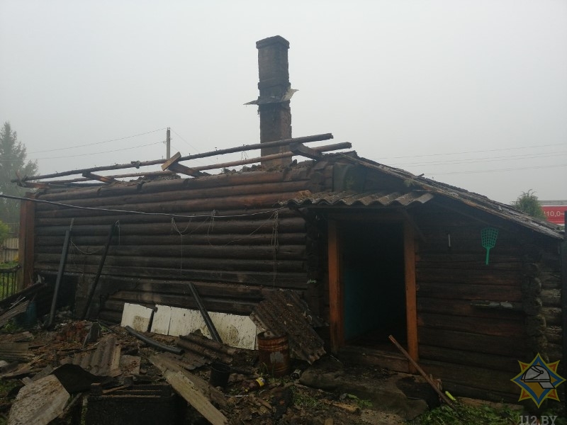 На пожаре в Россонском районе в собственном доме погиб мужчина