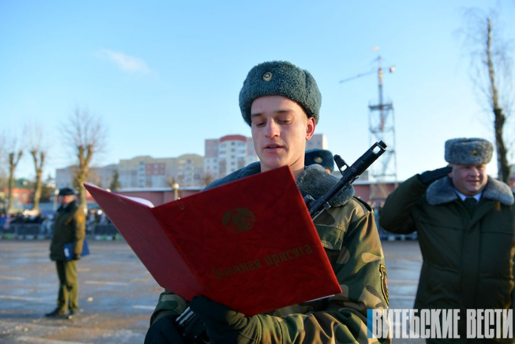 Свыше 500 новобранцев 103-й Витебской отдельной гвардейской воздушно-десантной бригады примет военную присягу на этой неделе
