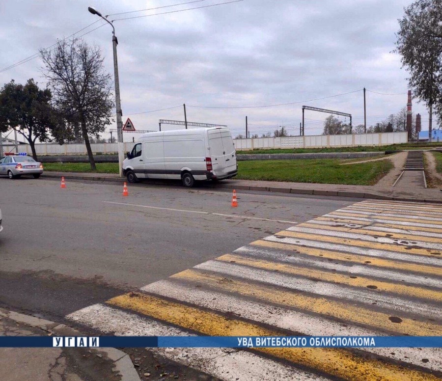 В Орше иномарка сбила женщину на пешеходном переходе