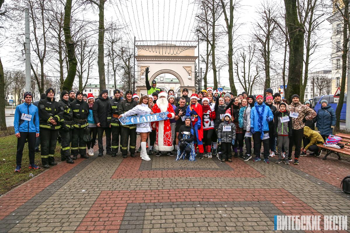 «Пробег трезвости» в Витебске собрал около 100 участников 