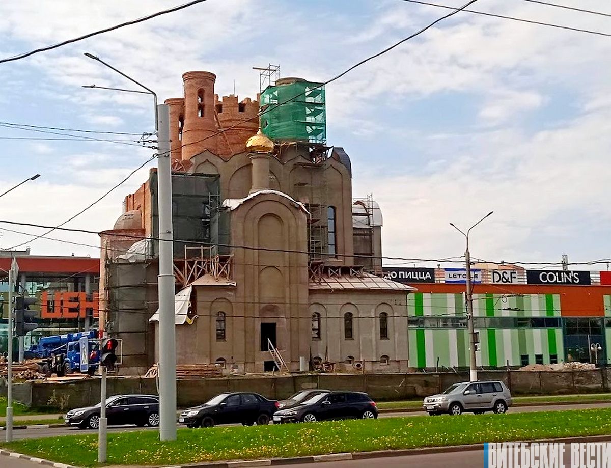 Какие храмы строят в Витебске? 