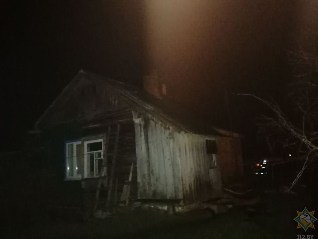 На пожаре в Браславском районе погибла пенсионерка
