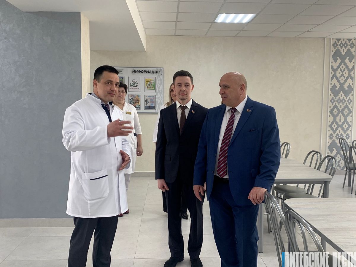 В Витебском областном клиническом центре медицинской реабилитации для инвалидов и ветеранов боевых действий состоялось торжественное открытие обновленного обеденного зала