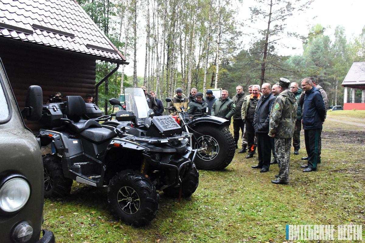 В Докшицком районе обсудили вопросы повышения эффективности ведения охотничьего хозяйства