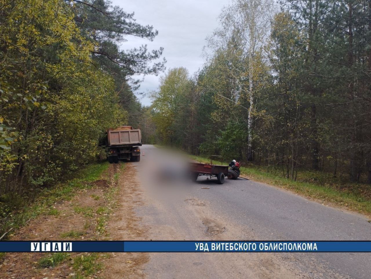 В Городокском районе погиб водитель мотоблока
