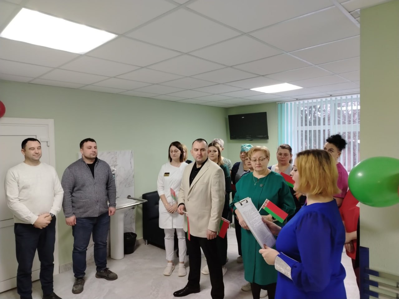 В Верхнедвинске после капитального ремонта открылось терапевтическое отделение центральной районной больницы