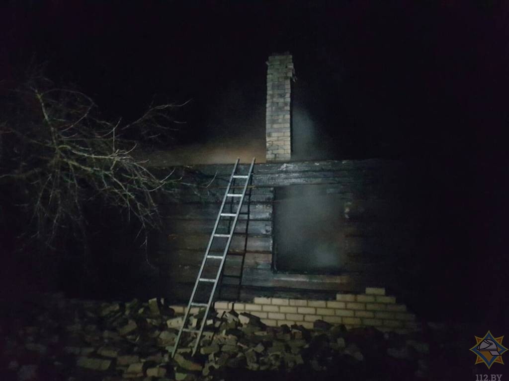На пожаре в Толочинском районе погиб одинокий инвалид