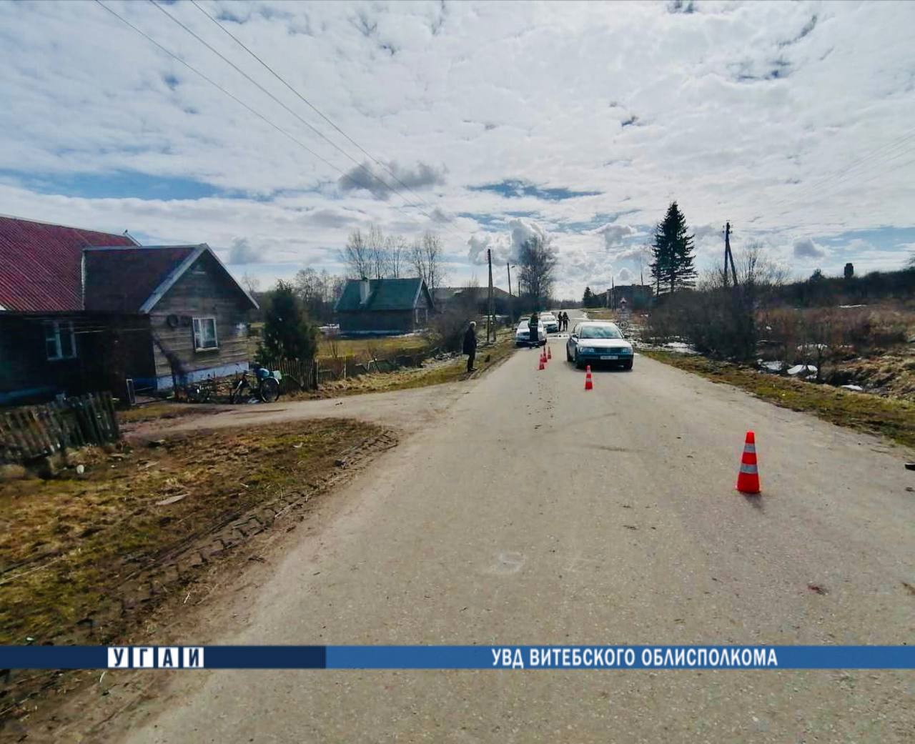 В Лиозненском районе водитель при движении задним ходом сбил пешехода
