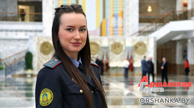 Оршанка в финале конкурса «Мисс охрана» награждена титулом «Мисс фото»