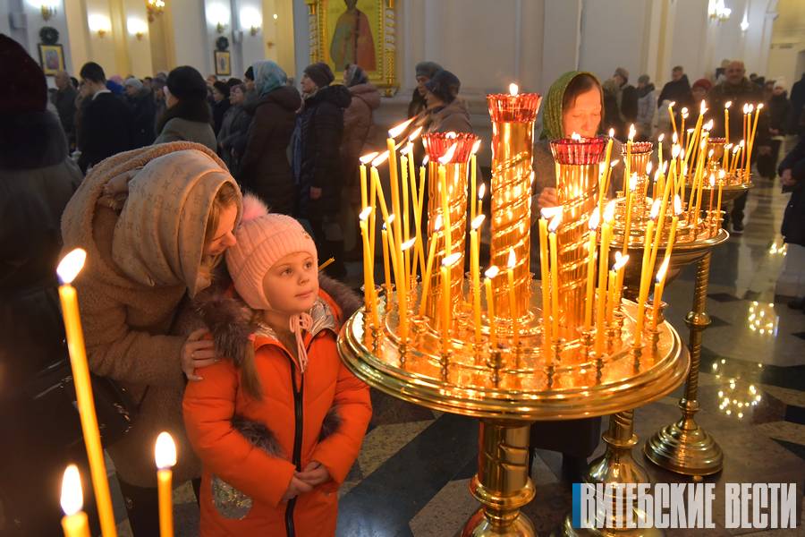 С любовью и миром в сердце. Как православные верующие Витебска встретили Рождество