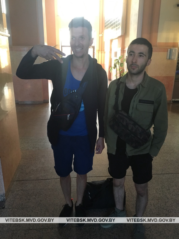 В Орше в поезде задержали двух нелегалов из Алжира