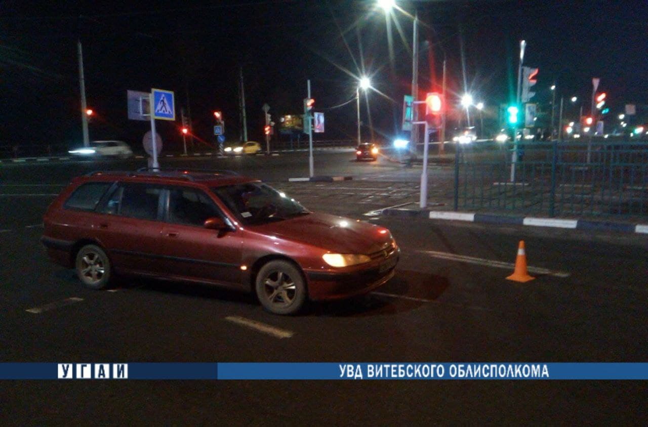 В Витебске иномарка сбила мужчину, пешеход госпитализирован