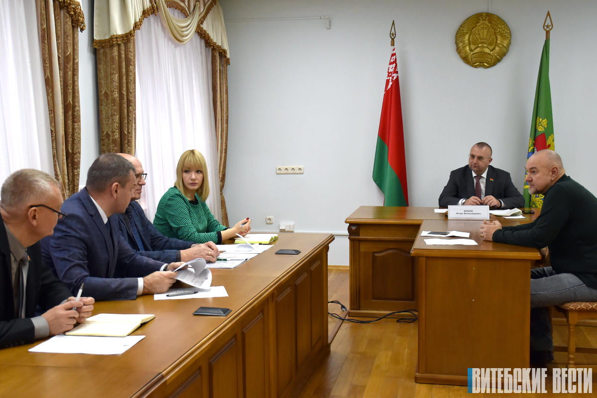Игорь Брыло предложил витебчанину три варианта решения его вопроса