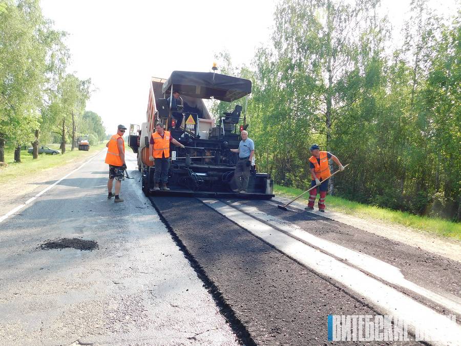 Рамантавалі дорогі, а зараз і масты. Браслаўскія дарожнікі пашыраюць дыяпазон работ
