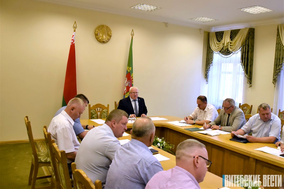 Культурную программу «Дажынак-2022» в Глубоком и степень готовности служб обсудили на заседании оргкомитета в Витебске