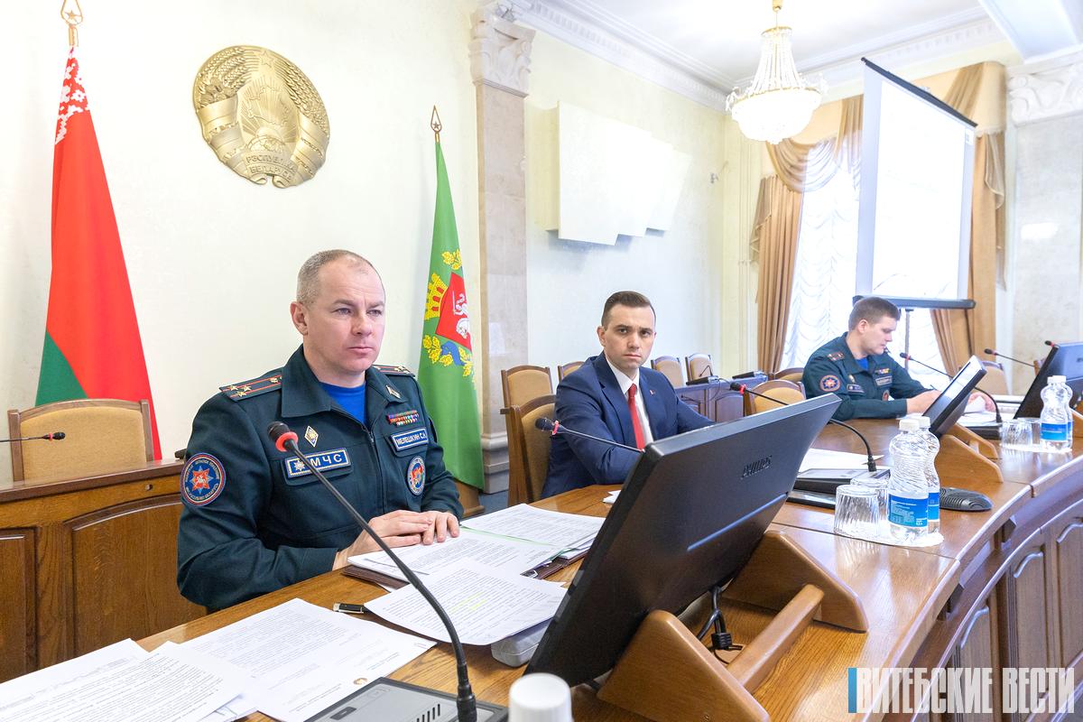 Готовность к паводку и пожароопасному сезону обсудили на заседании областной комиссии по чрезвычайным ситуациям