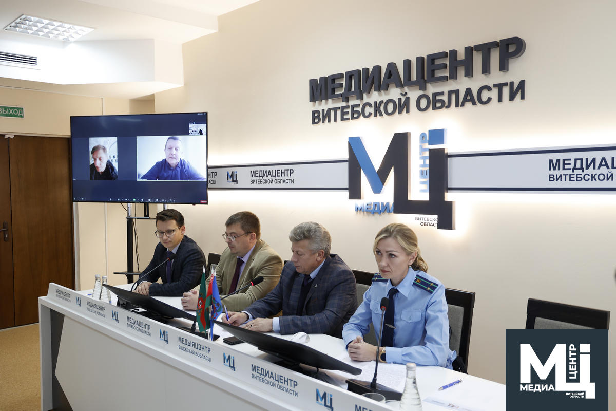 В Медиацентре Витебской области прошла творческая встреча с онлайн-участием режиссерско-постановочной и актерской группы национального фильма «На другом берегу»