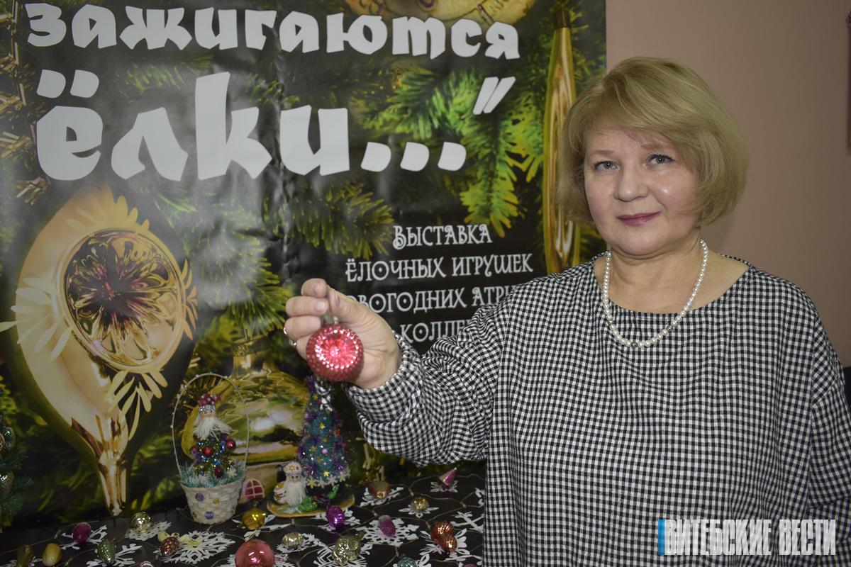 Выставка новогодних ретро игрушек открылась в Шумилино