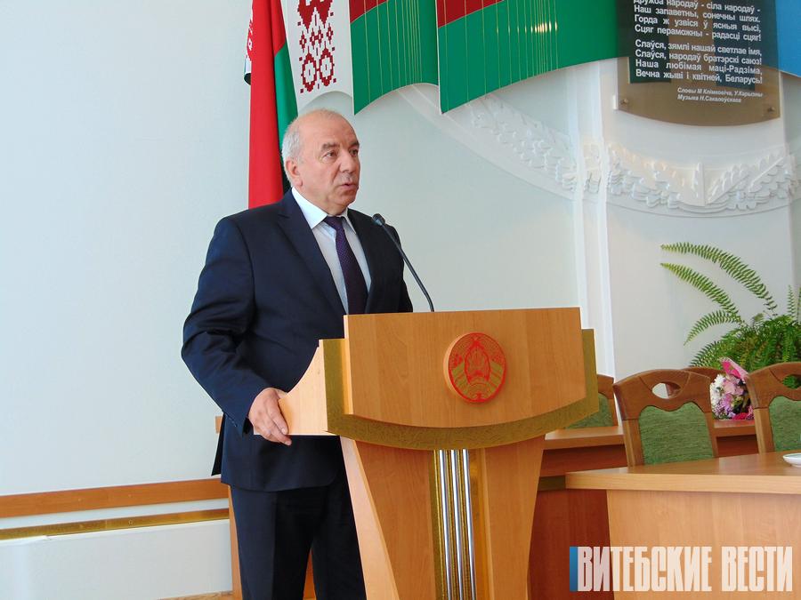 Виктор Гуторов стал новым председателем Шумилинского райисполкома