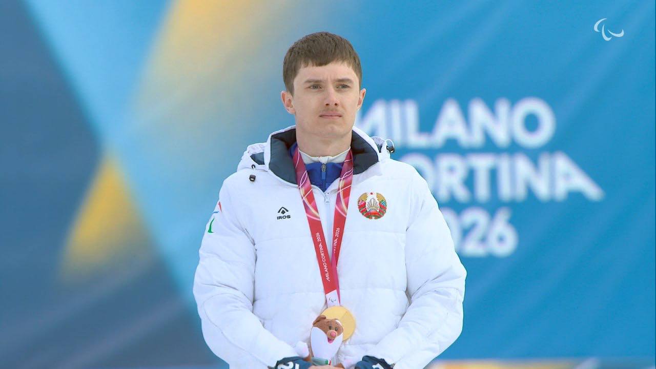 Представитель Витебской области выиграл золото на зимних Паралимпийских играх в Италии