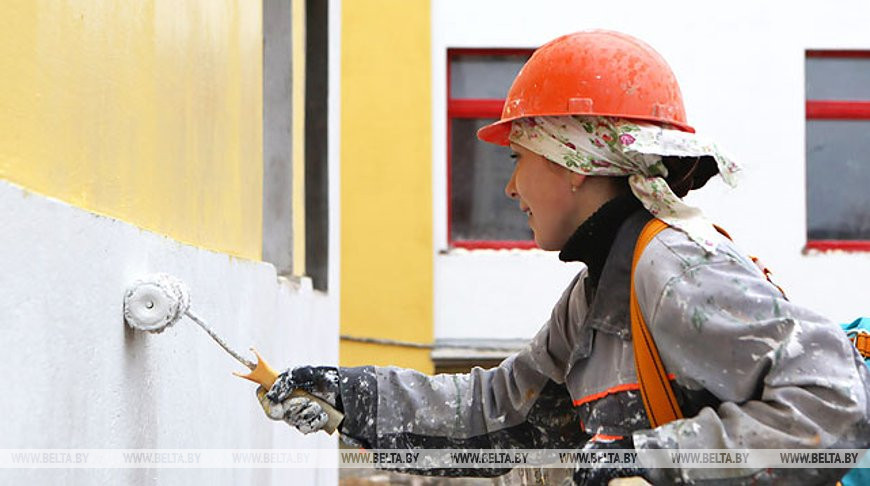 Школа в витебском микрорайоне Билево-2 готова на 70%