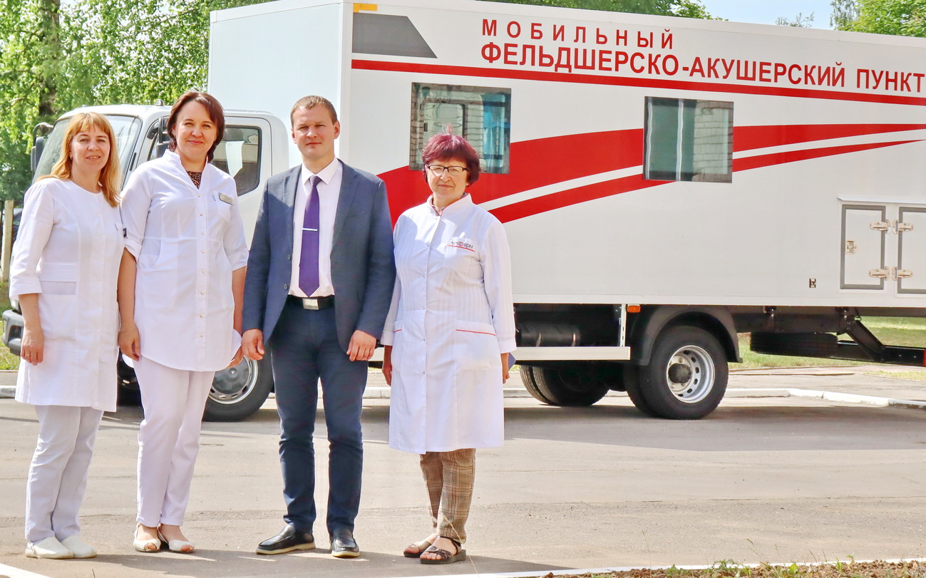 Передвижной фельдшерско-акушерский пункт начнет работу в Дубровенском районе