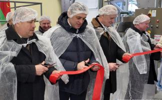 Александр Субботин принял участие в открытии производства по изготовлению замороженного полуфабриката картофеля фри в Толочине