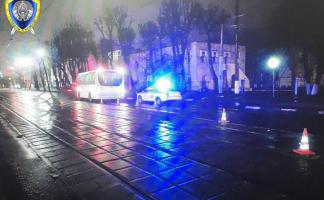 В Витебске водитель автобуса насмерть сбил пешехода