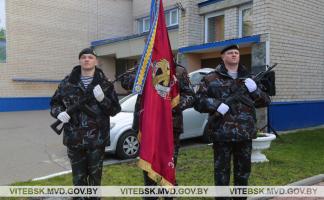 В Витебске проходит областной этап конкурса профмастерства среди сотрудников патрульно-постовой службы милиции и ОМОНа