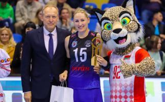 Уроженка Витебской области признана лучшей волейболисткой чемпионата Беларуси