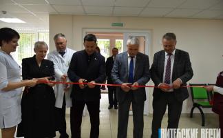 В Лиозненской ЦРБ открыли обновленное отделение скорой медицинской помощи