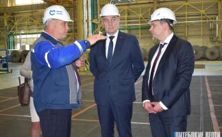 Заместитель премьер-министра Юрий Назаров посетил Миорский металлопрокатный завод