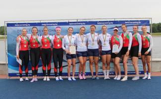 Спортсмены Витебской области выиграли шесть медалей на первенствах Беларуси среди молодежи и юниоров по академической гребле 