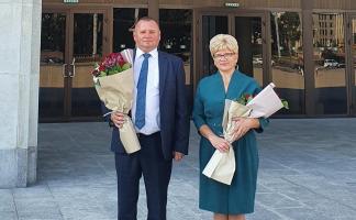 Два представителя Поставского района награждены медалью «За працоўныя заслугі»