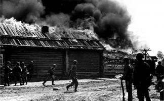 И осталось только пепелище. Как в годы Великой Отечественной войны нацисты уничтожали деревни в Полоцком районе