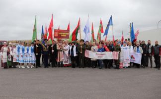 Митинг в рамках областного марафона «Единый» прошел в Толочине